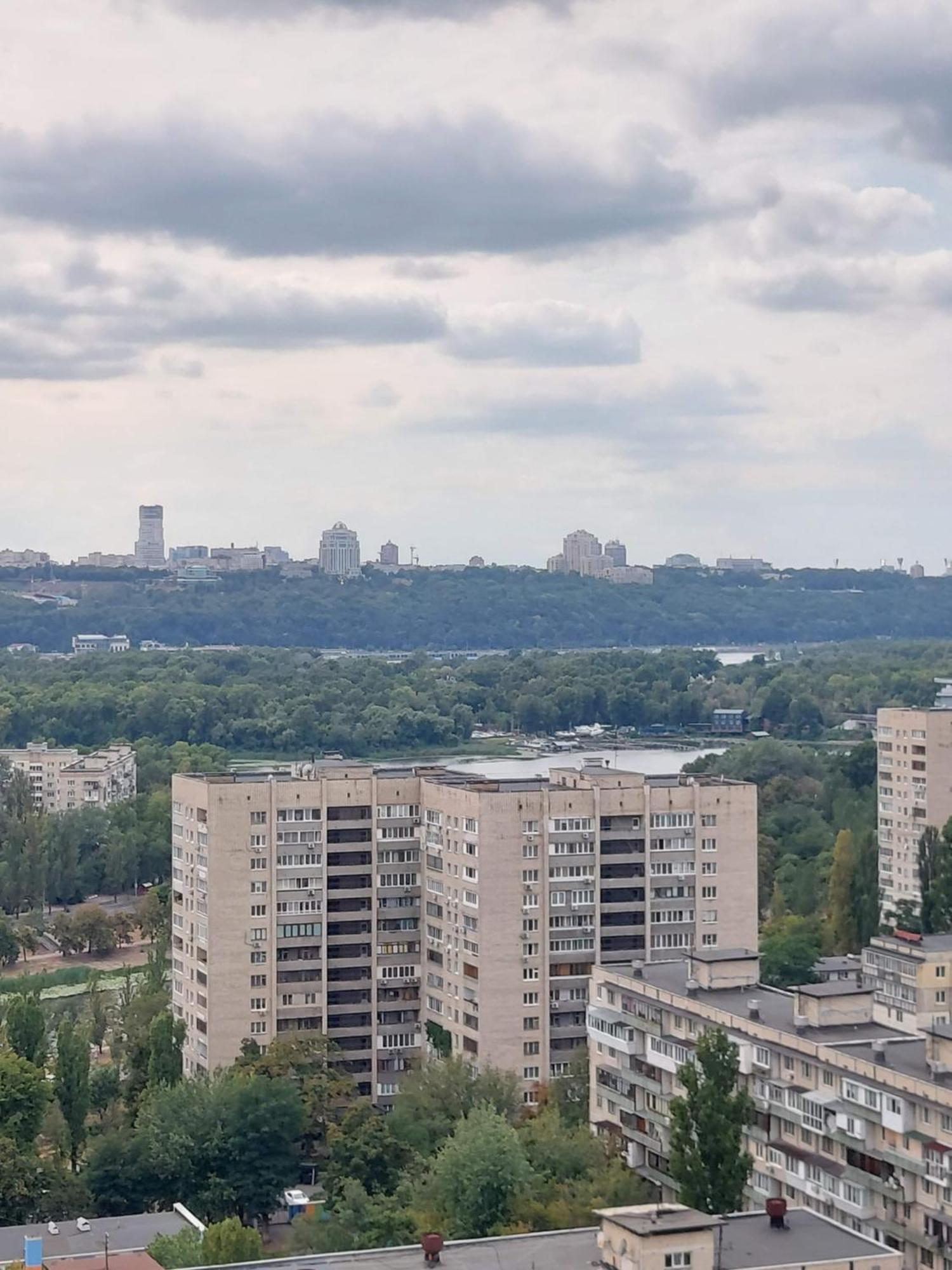 Видові 1К-2К Апартаменти 11,15, 23 Поверхи Κίεβο Εξωτερικό φωτογραφία